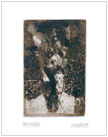 PAOLO CIAMPINI Montopoli Valdarno 1941 Metamorfosi 1975 Acquaforte e...