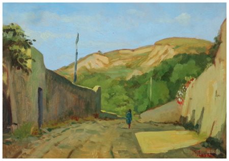 MASANIELLO LUSCHI Livorno 1942 – Livorno 1995 Cava Canaccini, Livorno 1960...