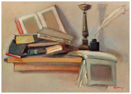 FRANCO MAZZACCHERINI La Spezia 1939 – Livorno 1999 Senza titolo 1972 Olio su...