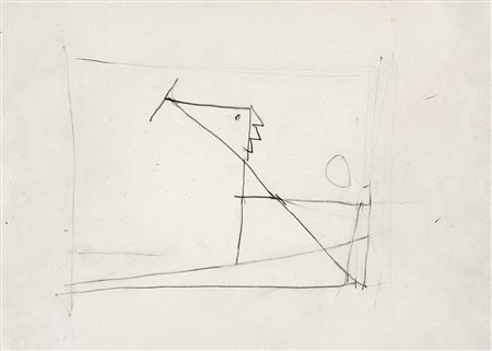 Osvaldo Licini Senza titolo matita su carta cm 24x33PROVENIENZA Ascoli...