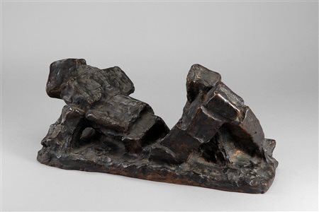 Fritz Wotruba Senza titolo bronzo cm 18x33,2x12 Edizione 6/7 Firmato e...