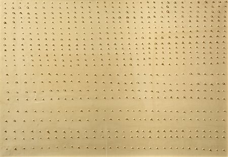 Franco Bemporad Senza titolo 1975 smalto a punta su tela cm 70x100Firmato e...