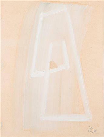 Hans Richter Senza titolo 1962 gouache su carta applicata su tavola cm...