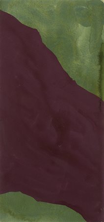 Sol LeWitt Irregular form 1997 gouache su carta cm 38,1x17,8Firmato in basso...