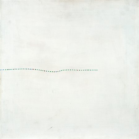 Mario Nigro Da l'orizzonte, 26 gennaio 1986 1986 olio-acrilico su tela cm...