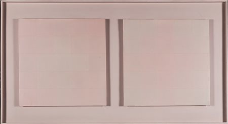 Jorrit Tornquist Senza titolo, 1971 acrilico su tela cm 57x105Firmato e...