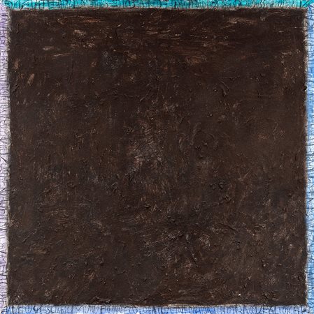 Alberto Garutti Massimo: Che Dio ti benedica! 1984 tempera su tela cm...