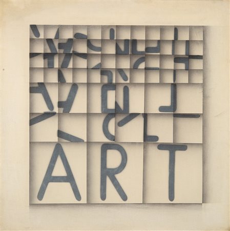 Bruno di Bello Art 1974 riporto fotografico su tela cm 80x80 Firmato e datato...