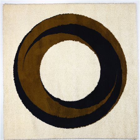 RITA E VINCENT LERCHE Tappeto. Lana. Cm 200,00 x 200,00. Prodotto in...