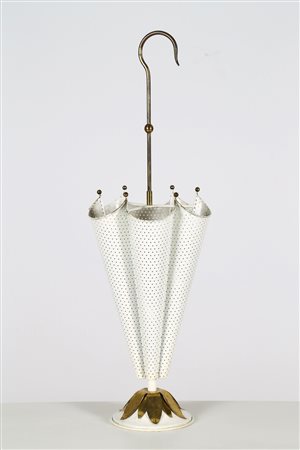MATHIEU MATEGOT Portaombrelli. Metallo laccato e ottone. Cm 27,00 x 80,00 x...