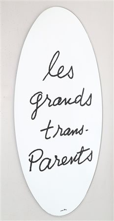 MAN RAY (1890 - 1976) Specchio "Les grands trans-parents". Specchio. Cm 92,00...