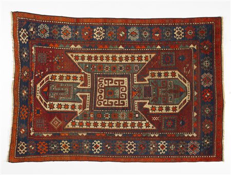 KAZAK SEWAND Tappeto Kazak Sewand, fine '800. . Cm 147,00 x 214,00. Kazak a...