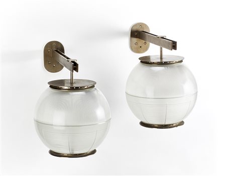 Ignazio Gardella (Milano 1905 - Oleggio 1999)Coppia di appliques modello...