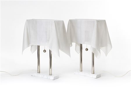 Kazuhide Takahama (1930 - 2010)Coppia di lampade da tavolo modello "Nefer"....
