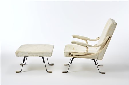 Ignazio Gardella (Milano 1905 - Oleggio 1999)Poltrona con schienale a...