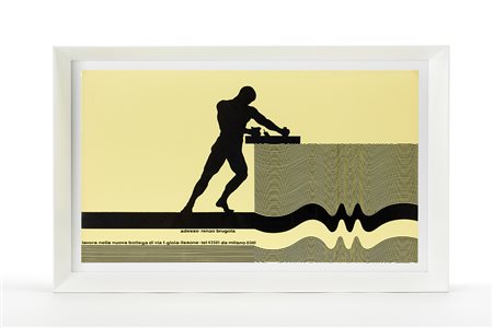 Clino Trini Castelli (Civitavecchia 1944) "Renzo Brugola-New Address" Stampa...