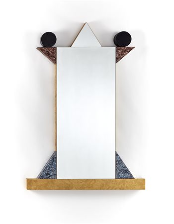 ETTORE SOTTSASS ( Innsbruck 1917 - Milano 2007 ) ITA Specchio modello "Diva"....