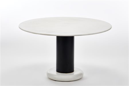 Ettore Sottsass (Innsbruck 1917 - Milano 2007)Tavolo modello "Lotorosso"....