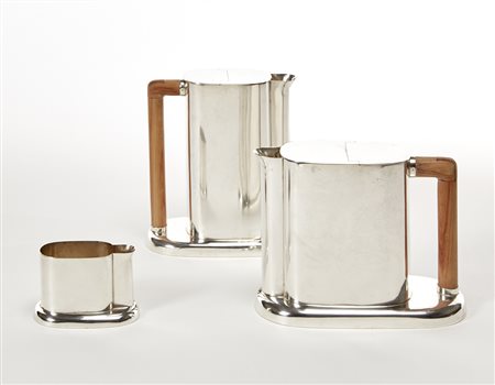 Ettore Sottsass (Innsbruck 1917 - Milano 2007)Parte di servizio da tè e caffè...