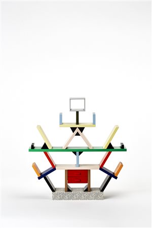 ETTORE SOTTSASS ( Innsbruck 1917 - Milano 2007 ) ITA Modello in scala 1:6 del...