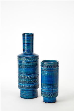 Aldo Londi (Montelupo Fiorentino 1911)Lotto di due ceramiche formate al...