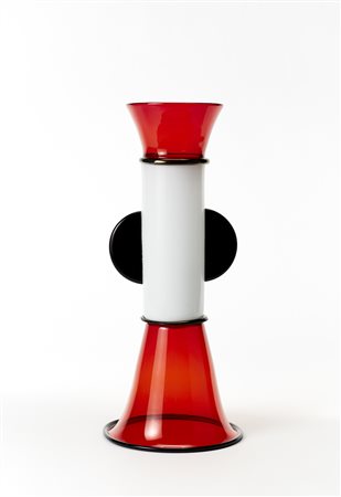 Sergio Asti (Milano 1926)(Attribuito)Scultura in vetro della serie...