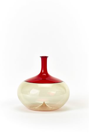 Tapio Wirkkala (Hanko 1913 - Helsinki 1985)Vaso della serie "Bolle". Venini,...