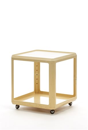 Alberto Rosselli (Palermo 1921 - Milano 1976)Carrello con rotelle. Produzione...