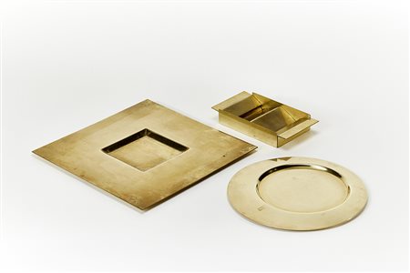 Cleto Munari (Gorizia 1930)Lotto composto da tre posaceneri della serie...