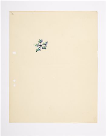 Gio Ponti (Milano 1891 - Milano 1979)Sette fogli recanti schizzi e...