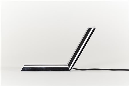 Vereinigte Werkstätten Lampada da tavolo e da parete in lega di alluminio...