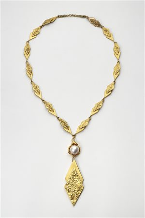 Gabriella Crespi (Milano 1922 - Milano 2017)Collana "Rombi" della collezione...