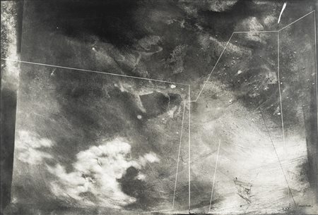 Gonzalo Gonzalez 1952 Paisage - 1981 tecnica Tecnica mista su cartoncino...