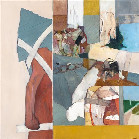 Mino Ceretti 1930 Immagini di un giorno - 1965-66 tecnica Olio su tela...