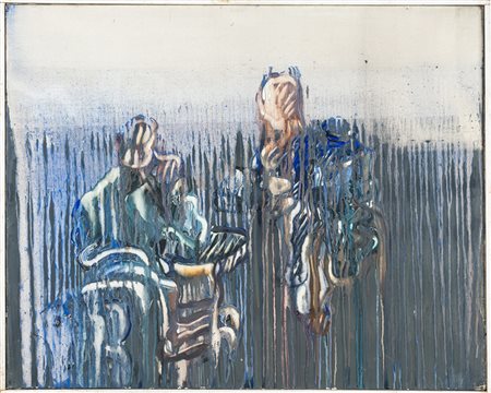 Ida Barbarigo 1925 - 2018 Senza titolo - 1970 tecnica Olio su tela Dimensioni...