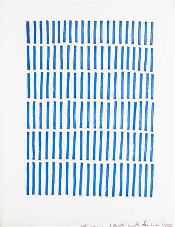 Arturo Vermi 1928 - 1988 Senza titolo tecnica Tecnica mista su carta...