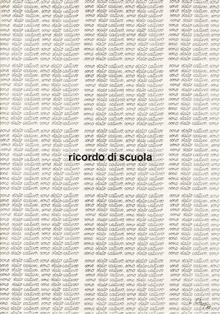 Luciano Ori 1928 - 2007 Ricordi di scuola - 1978 tecnica Tecnica mista e...