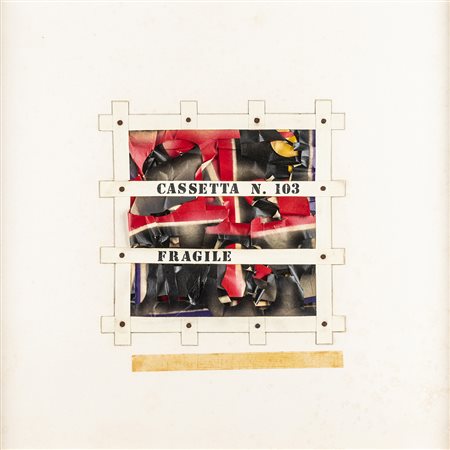 Guglielmo Achille Cavellini 1914 - 1990 Progetto Cassetta n.103 Fragile -...