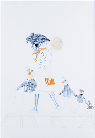 Eva Kotatkova 1982 Senza titolo (dalla serie Walk to school) - 2008 tecnica...