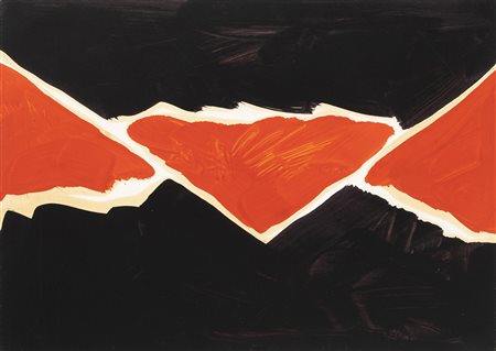 Ulrich Erben 1940 Senza titolo - 1978 tecnica Tempera su carta Dimensioni cm....