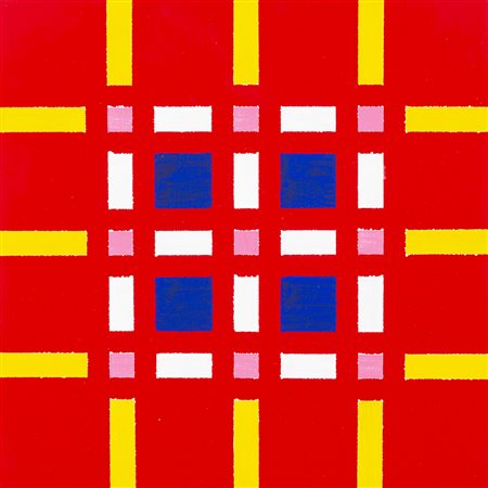 Angelo Dozio 1941 Senza titolo - 1986 tecnica Acrilico su tavola Dimensioni...