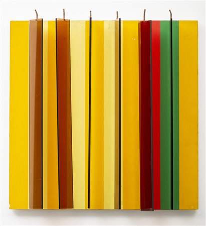 Rafael Perez 1938 Senza titolo tecnica Tecnica mista su tavola e inserti in...