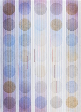 Carlo Nangeroni 1922 - 2018 Senza titolo - 1990 tecnica Tecnica mista su tela...