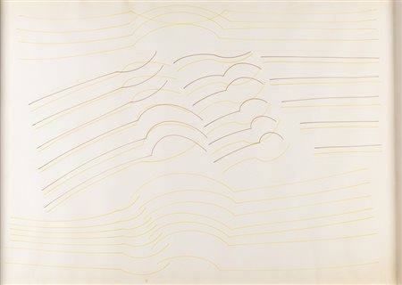 Pasquale Santoro 1933 Senza titolo - 1967 tecnica Pennarelli su carta...