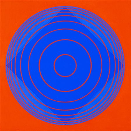 Edoardo Landi 1937 Struttura visuale 60-98 - 1998 tecnica Acrilico su tela su...