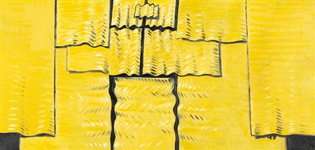 Cesare Tacchi 1940 - 2014 Bozzetto - 1988 tecnica Olio su tela Dimensioni cm....