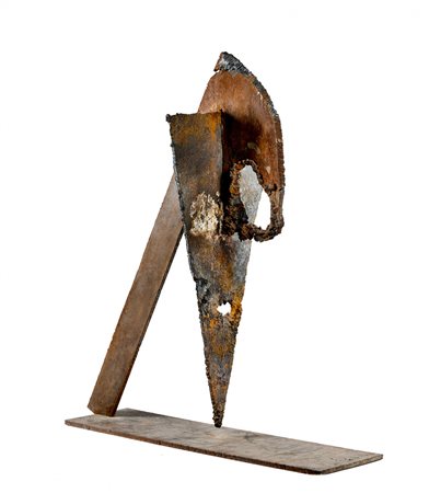 Giuseppe Spagnulo 1936 - 2016 Senza titolo - 1988 tecnica Scultura in ferro...