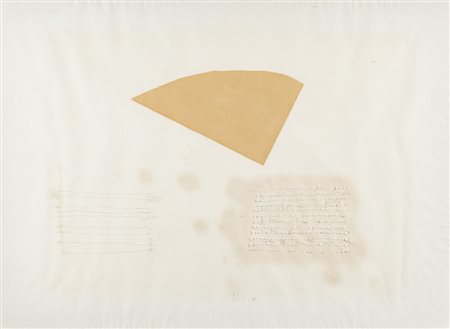 Pier Paolo Calzolari 1943 Senza titolo - 1970 tecnica Tecnica mista, collage...