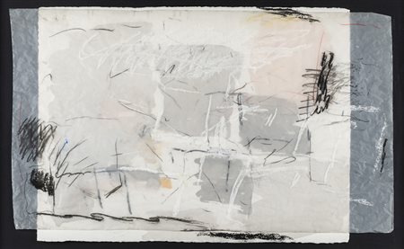 Marco Gastini 1938 - 2018 Traspare - 1993 tecnica Tecnica mista su carta e...