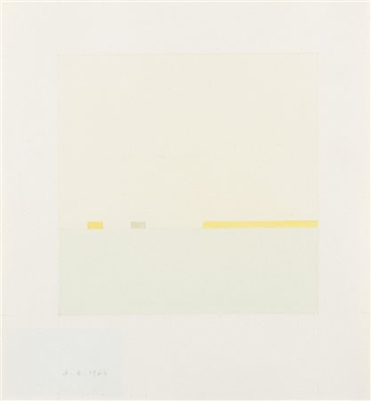 Antonio Calderara 1903 - 1978 Quattro stagioni - Estate - 1974 tecnica...